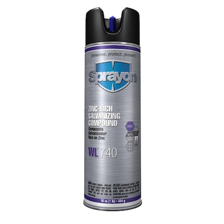 Krylon Sprayon Zinc Rich Galvanizing Compound - Aerosol SC0740INV
